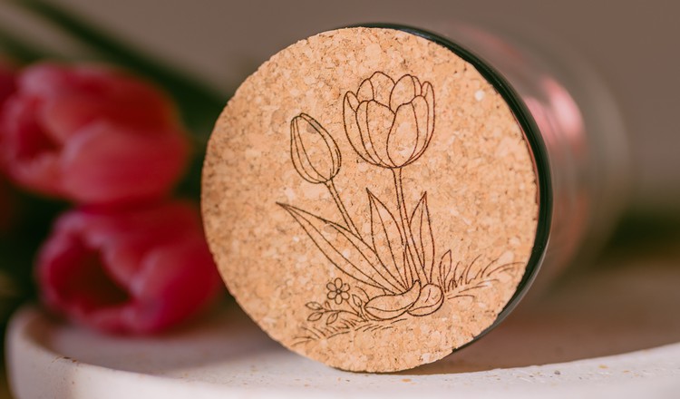 gravirovani svicka personalizace